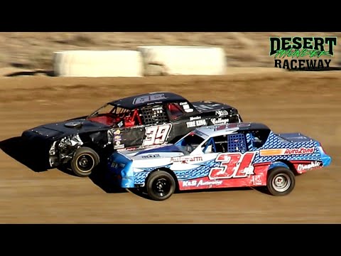 Desert Thunder Raceway IMCA Stock Car Heat Race 5/20/22