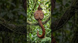 🦜 Mysterious AI Bird of the Jungle! 🌿👀Can you guess its name? 🤔#AIBird #BirdsByJungle #Shorts