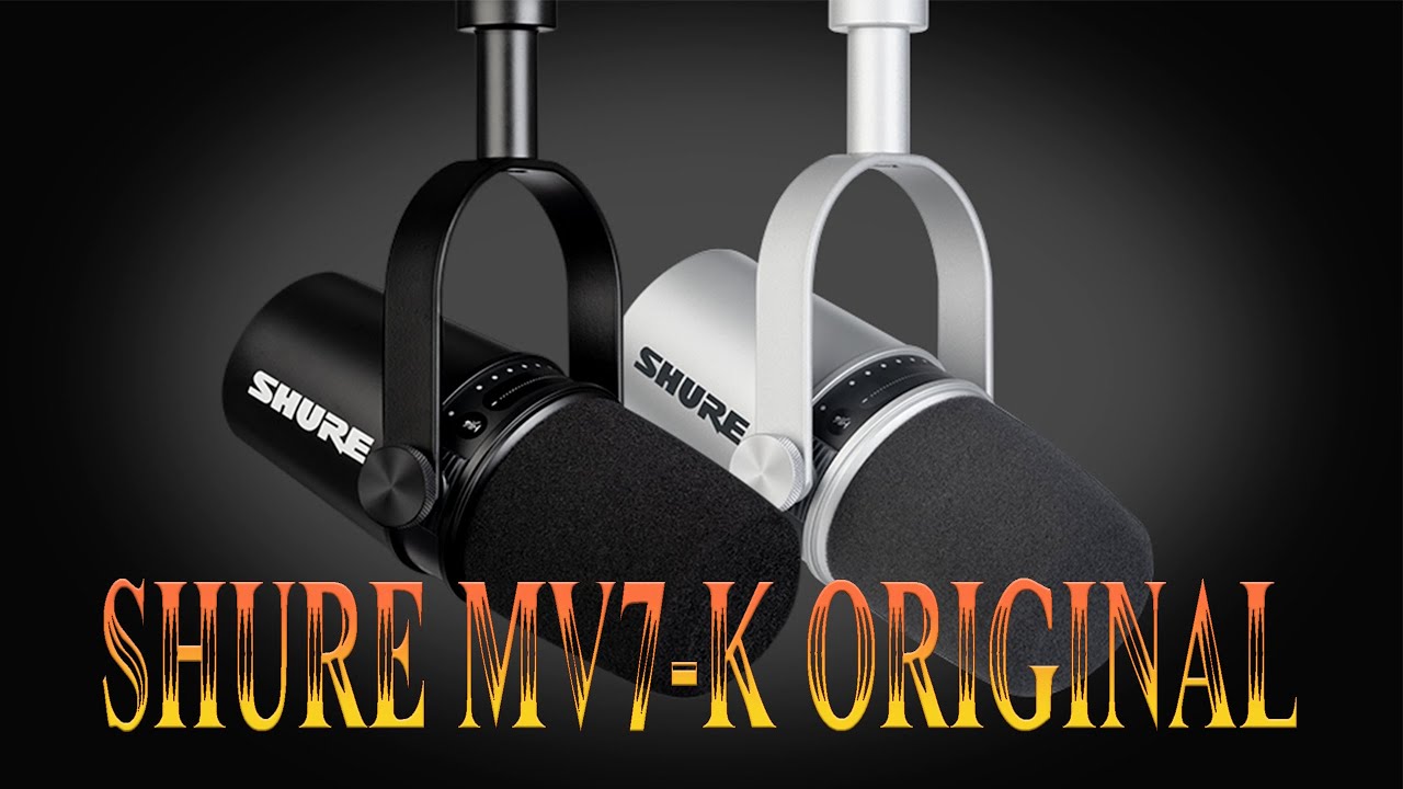 SHURE MV7-K ЛУЧШИЙ МИКРОФОН с USB и XLR обзор тест доработка - YouTube
