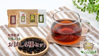 【国産紅茶】対馬ふうき　紅茶お試しセット4種