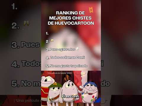 MEJORES CHISTES DE HUEVO CARTOON #huevocartoon