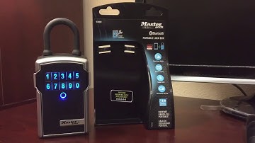 Master Lock Digital Bluetooth LockBox : AirBnB, Turo, VRBO