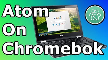 Install Atom IDE on Chromebook [ Linux on Chromebook ]