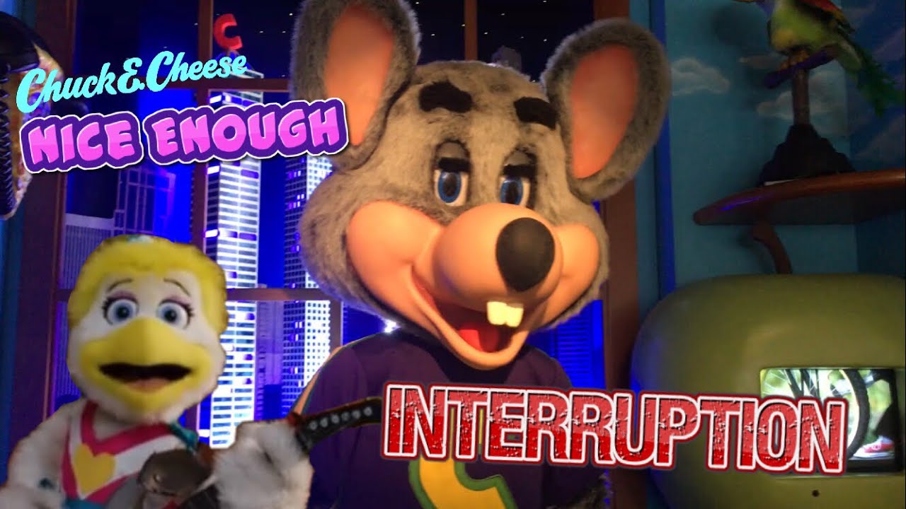 Chuck E Cheese’s “Nice Enough" Live Show Interruption - West Islip, NY Studio C