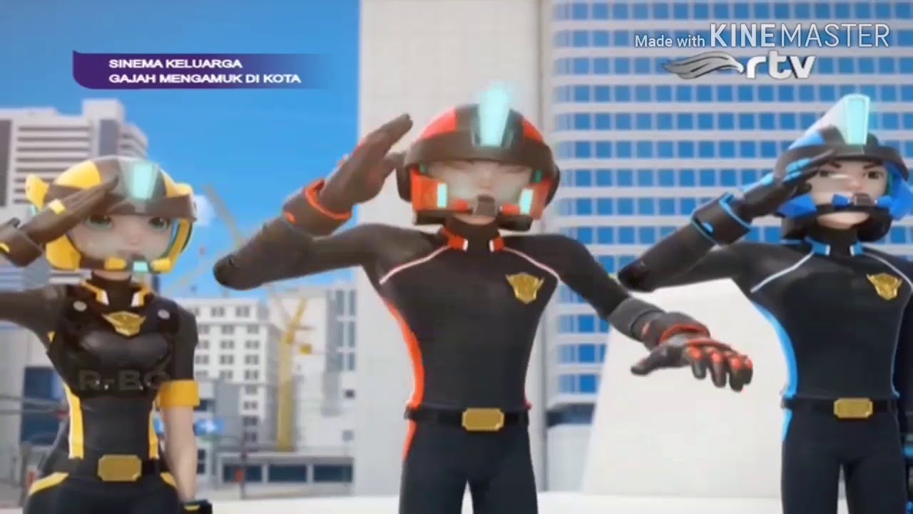 FIRE ROBO BAHASA INDONESIA- Gajah Mengamuk