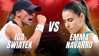 Iga Swiatek vs Emma Navarro | 2025 BEIJING OPEN| WTA Match Highlights
