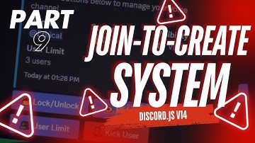 Join-to-Create Voice Channel System with Panel in Discord.js