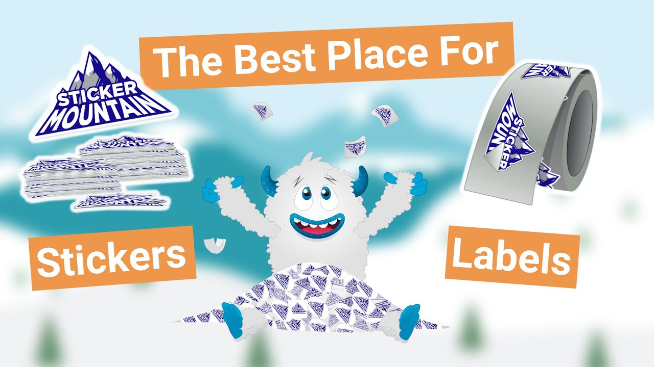 The Best Place For Custom Stickers and Labels | Sticker Mountain 