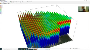 3D visualization of areal inversion results