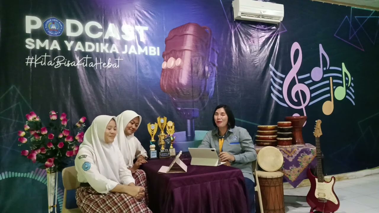 Podcast SMA YADIKA JAMBI - Berbincang asik bersama kepala SMA Yadika Jambi