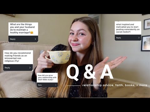 Let S Catch Up Answering Your Questions About Marriage School Faith Social Media More 