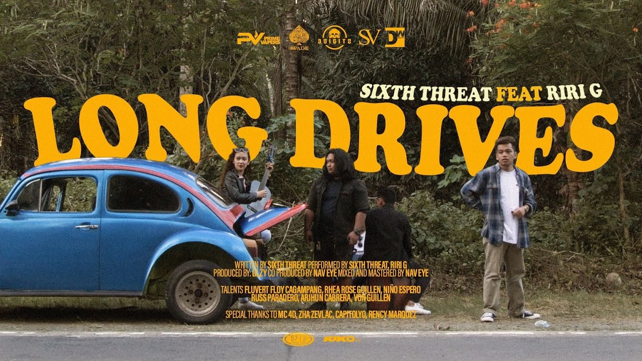 Sixth Threat - LONG DRIVES (official music video) [feat. Riri G]