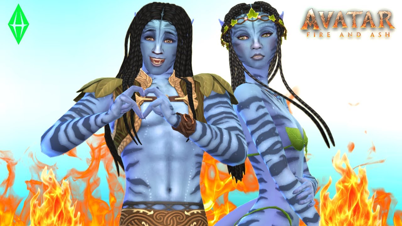 Neytiri And Jake [Avatar] : Create a Sim I Sims 4