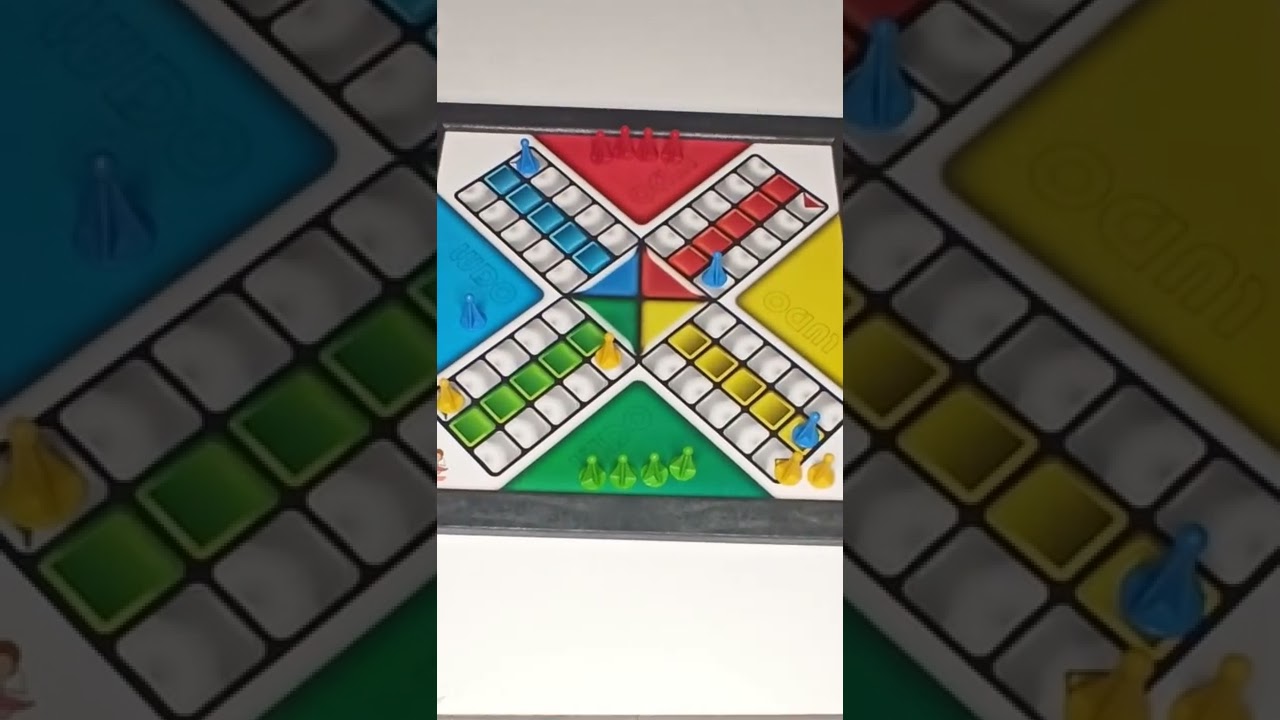 Jogo De Tabuleiro Ludo Coluna verso trilha sobe e desce nostalgia