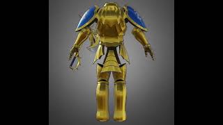 Seven Deadly Sins Escanor Armor and Rhitta printable model | replica | cosplay | stl | print file