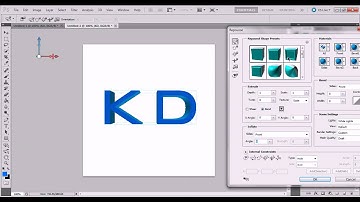 Photoshop CS5 - How to make 3D text