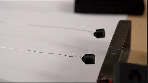 Hovering guitar strings idea