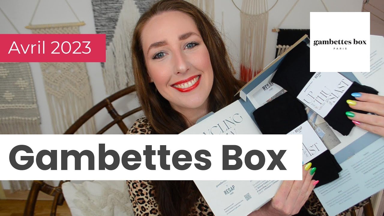Gambettes box de Avril 2023 : Spéciale Upcycling