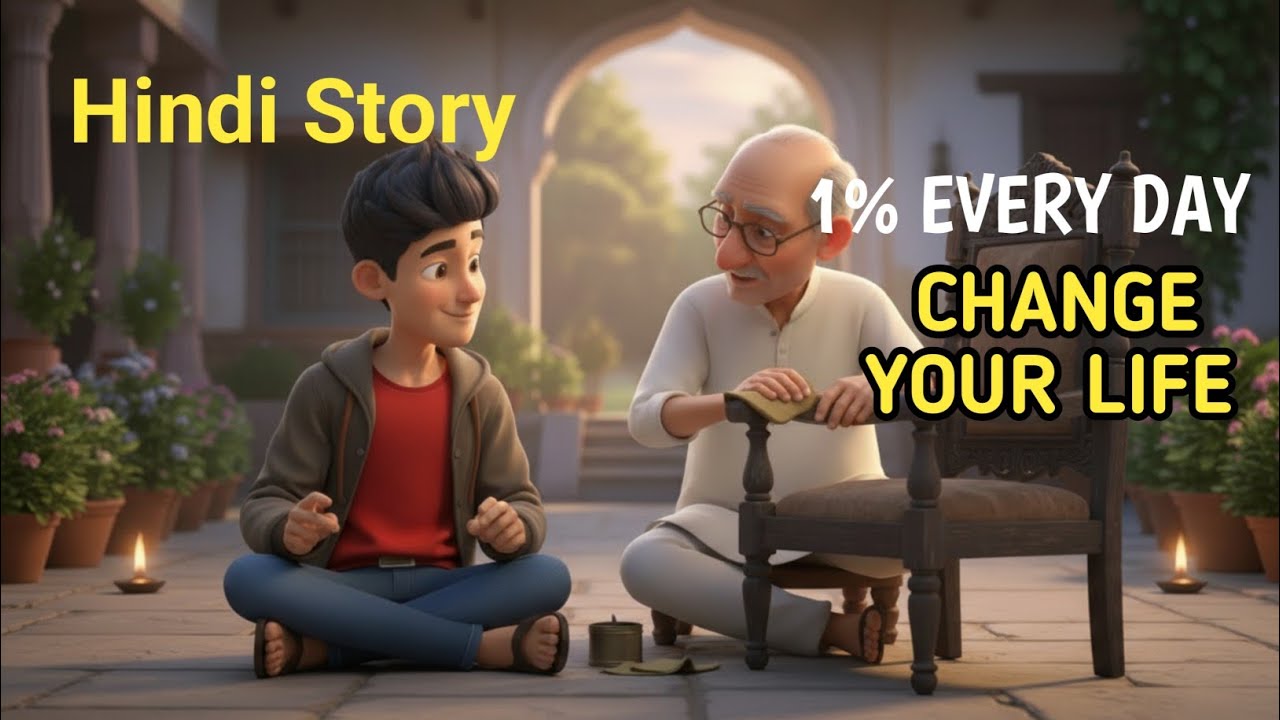 हर दिन 1% बेहतर बनो | सागर की कहानी | Life Changing Motivational Story in Hindi