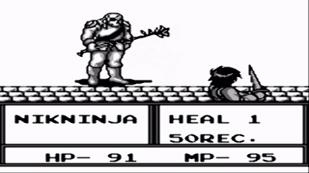 Great greed : (gameboy) : part 12 : boss fight 2 : Nikninja