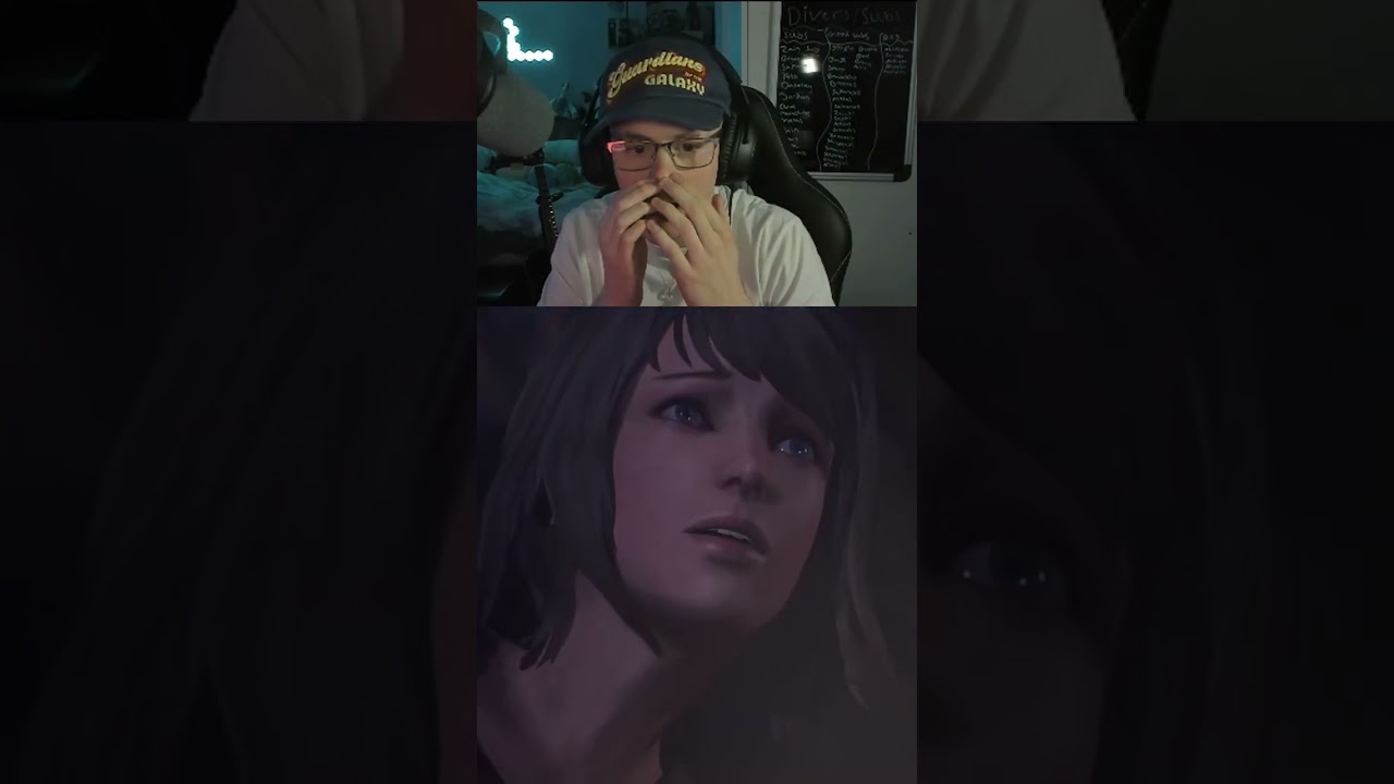 I wasn't ready for this Life is Strange moment #lifeisstrange #shocked #reaction