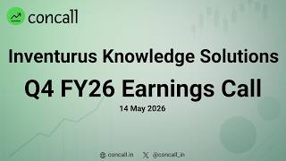 Inventurus Knowledge Solutions Q4 FY26 Earnings Conference Call | Concall.in