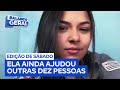Heroína, bombeira Jennifer luta pela vida após salvar criança