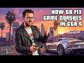 How to FIX GTA 5 Crashes, Stutter, Freezing, Black Screen &amp; FPS Issues on PC