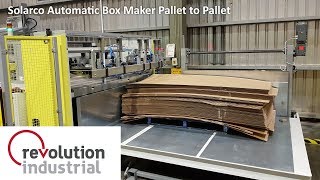 Solarco Boxmatic Boxmaker Pallet to Pallet -