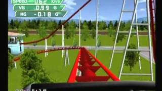 Coaster Works Dreamcast (GamePlay)