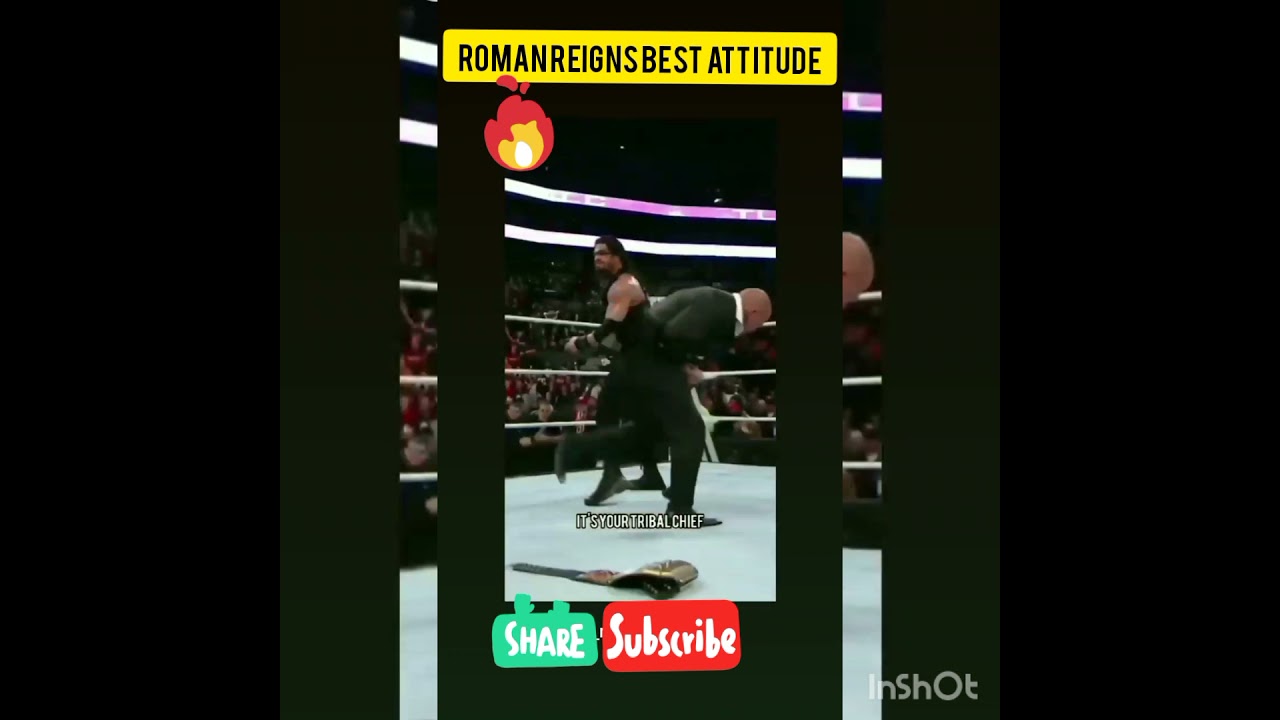 roman reigns attitude video           #"shot