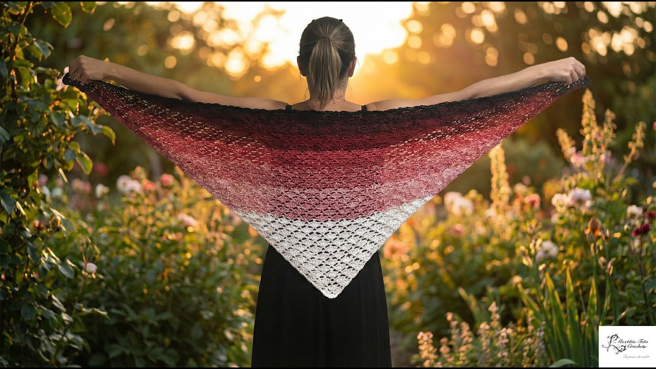 Tuto Chale Au Crochet Youtube