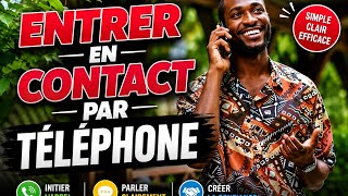 Entrer en contact par téléphone (Making Contact by Phone in French)🇫🇷| Frenglish Made Easy