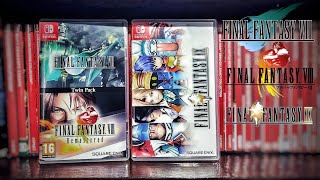 Final Fantasy VII, VIII e IX Final Fantasy Twin Pack - Nintendo