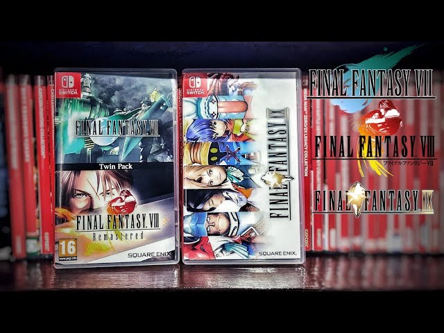 Final Fantasy VII, VIII e IX Final Fantasy Twin Pack - Nintendo