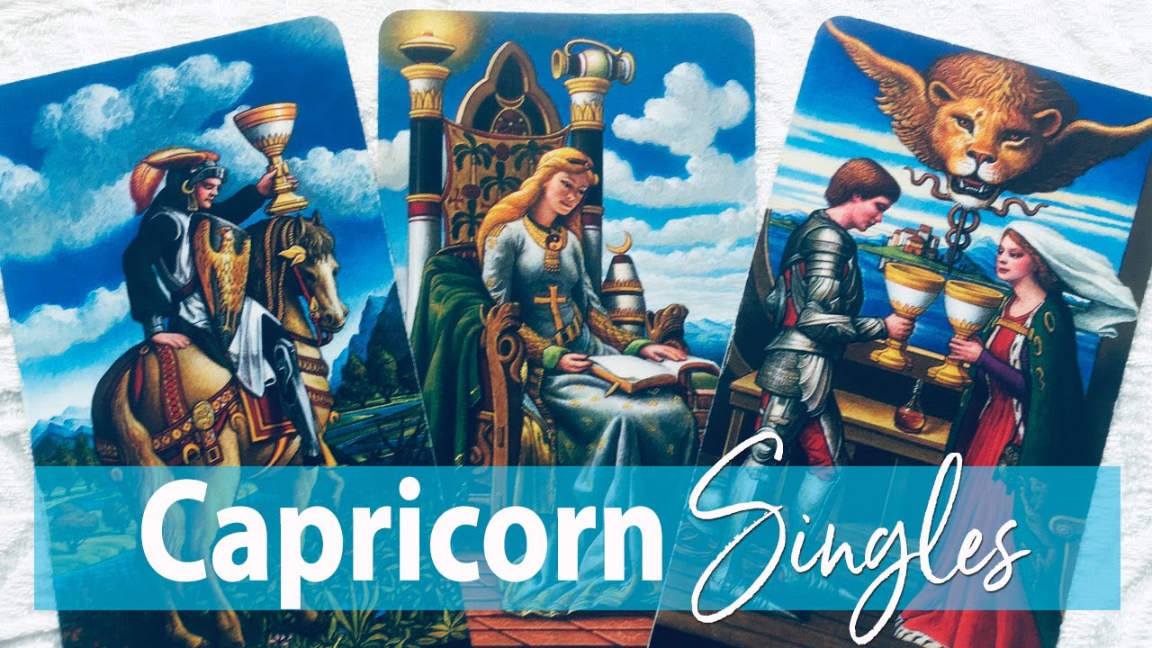 Capricorn Singles. You're ready for this new person. Feel it out.