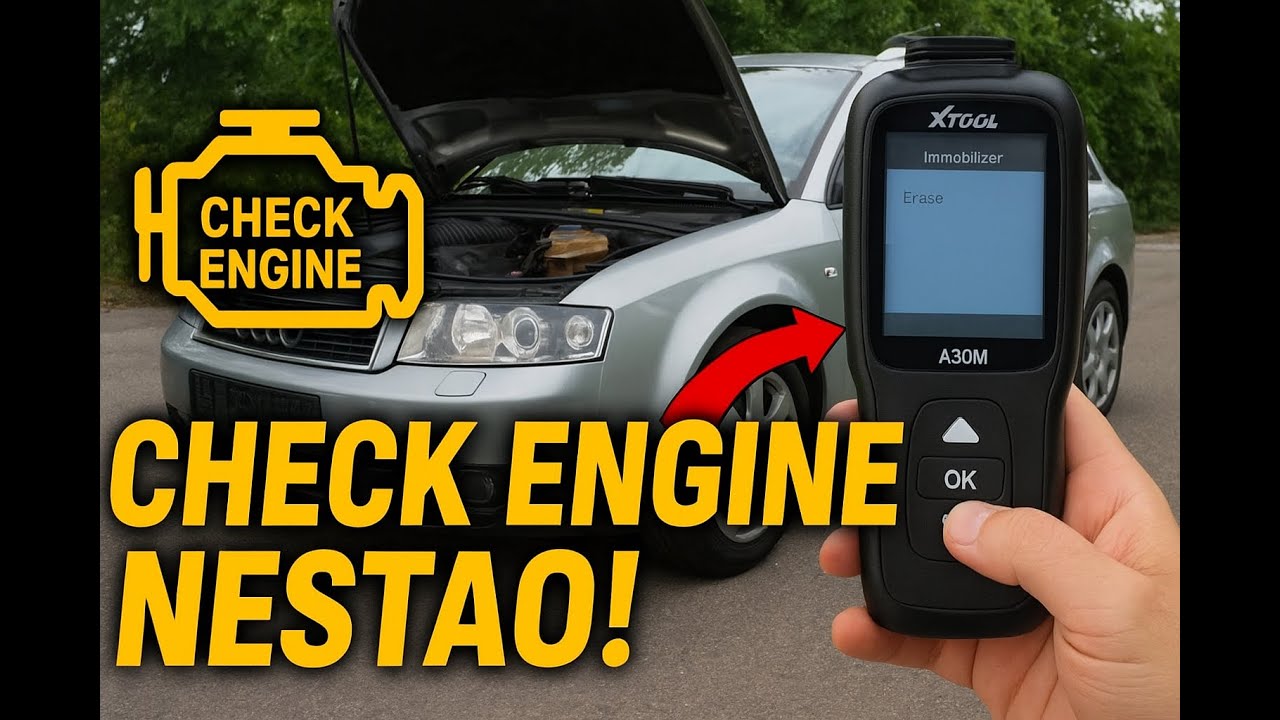 CHECK ENGINE RIJEŠEN - BRISANJE GREŠAKA NIKADA LAKŠE