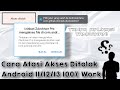 Cara Mengatasi Akses Ditolak ZArchiver Android 11/12/13 Tanpa Aplikasi Tambahan 100% Work