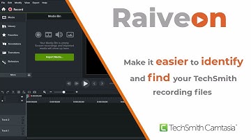 Camtasia Video Tips: Name your Recording File