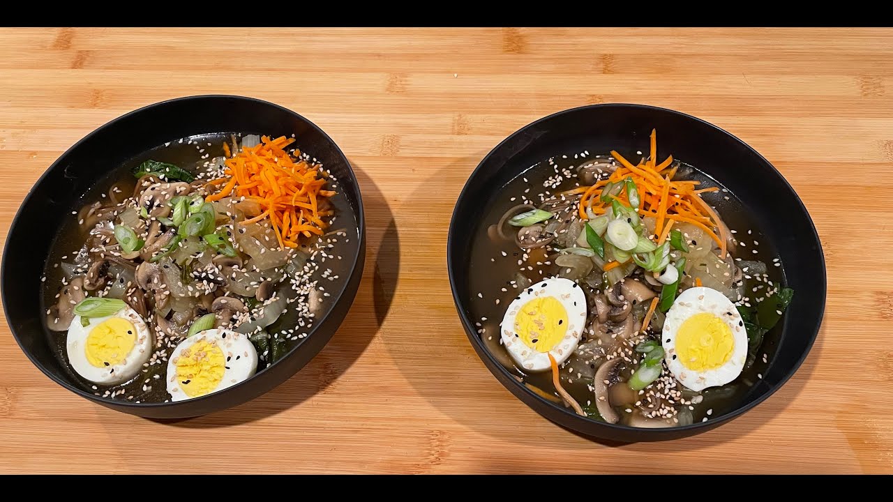 Low Sodium Japanese Soba Noodle and Vegetable Soup Easy Step By Step