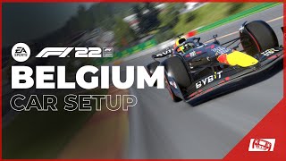 F1 22 Belgium Car Setup - Optimal Race Setup