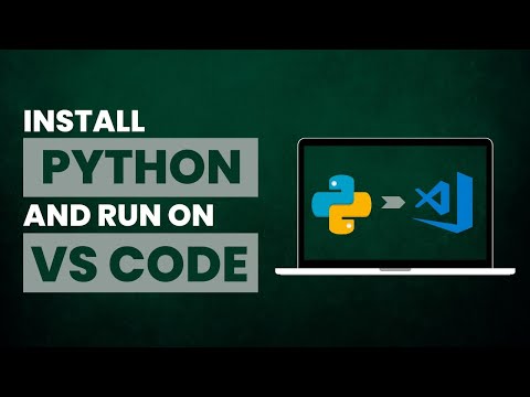 Install python  on windows 10/11 and run in Visual Studio Code