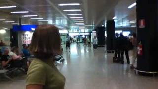 20100903 arrival at Leonardo da Vinci airport