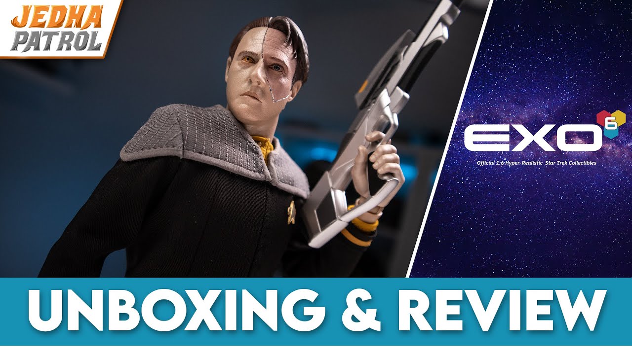 EXO-6 Commander Data 1/6 Scale Figure Unboxing & Review | Star Trek First Contact