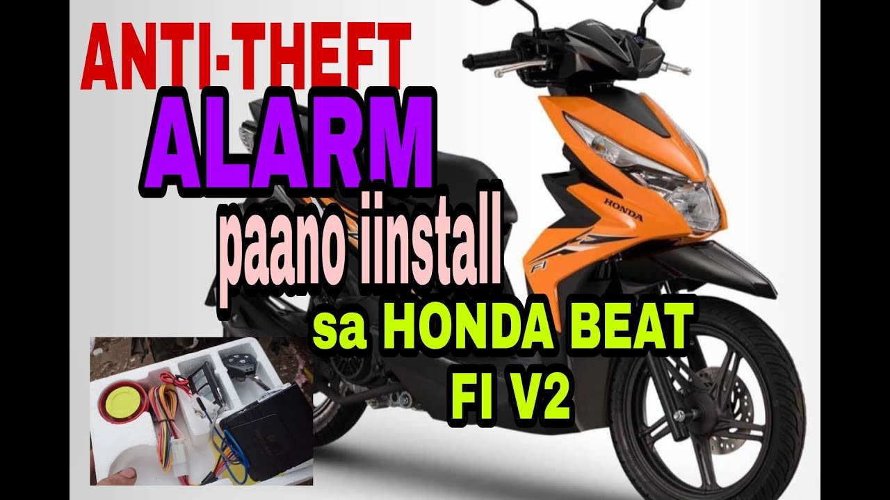 how to install two way alarm sa honda beat fi v2