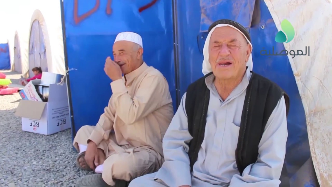 اهالي قرية طهراوة المحررة  داعش منع الستلايتات بسبب مشاهدتنا لقناة الموصلية