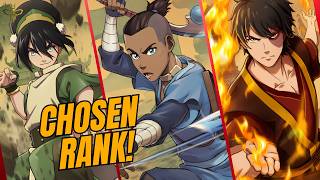 Toph vs Zuko & Sokka! Chosen Rank Gameplay | Avatar Legends
