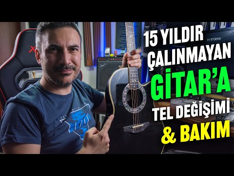 AKUSTİK GİTAR TELİ DEĞİŞTİRME VE BAKIMI NASIL YAPILIR?