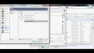 how to activate the push-to-talk function in teamspeak 3