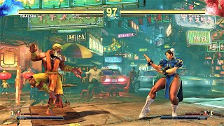 Dhalsim Vs Chun-Li Hardest Ai - Street Fighter V